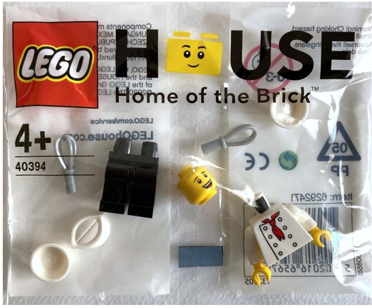 LEGO 40394 - Chef Minifiguur (Lego House Exclusive, Polybag)