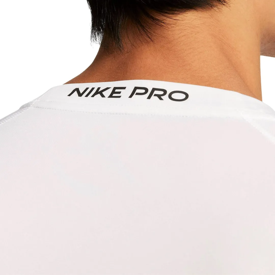 Nike Pro Dri-FIT Shirt Heren FB7932-100 - XXL - Wit
