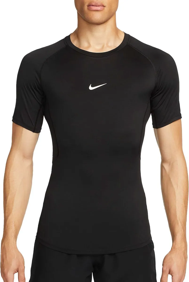 Nike Pro Dri-FIT Shirt Heren FB7932-100 - XXL - Wit