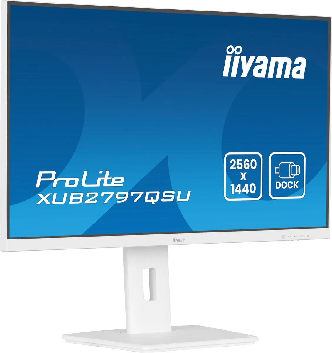 iiyama ProLite XUB2797QSU-B2 Monitor 27" - 2560x1440 IPS - Wit