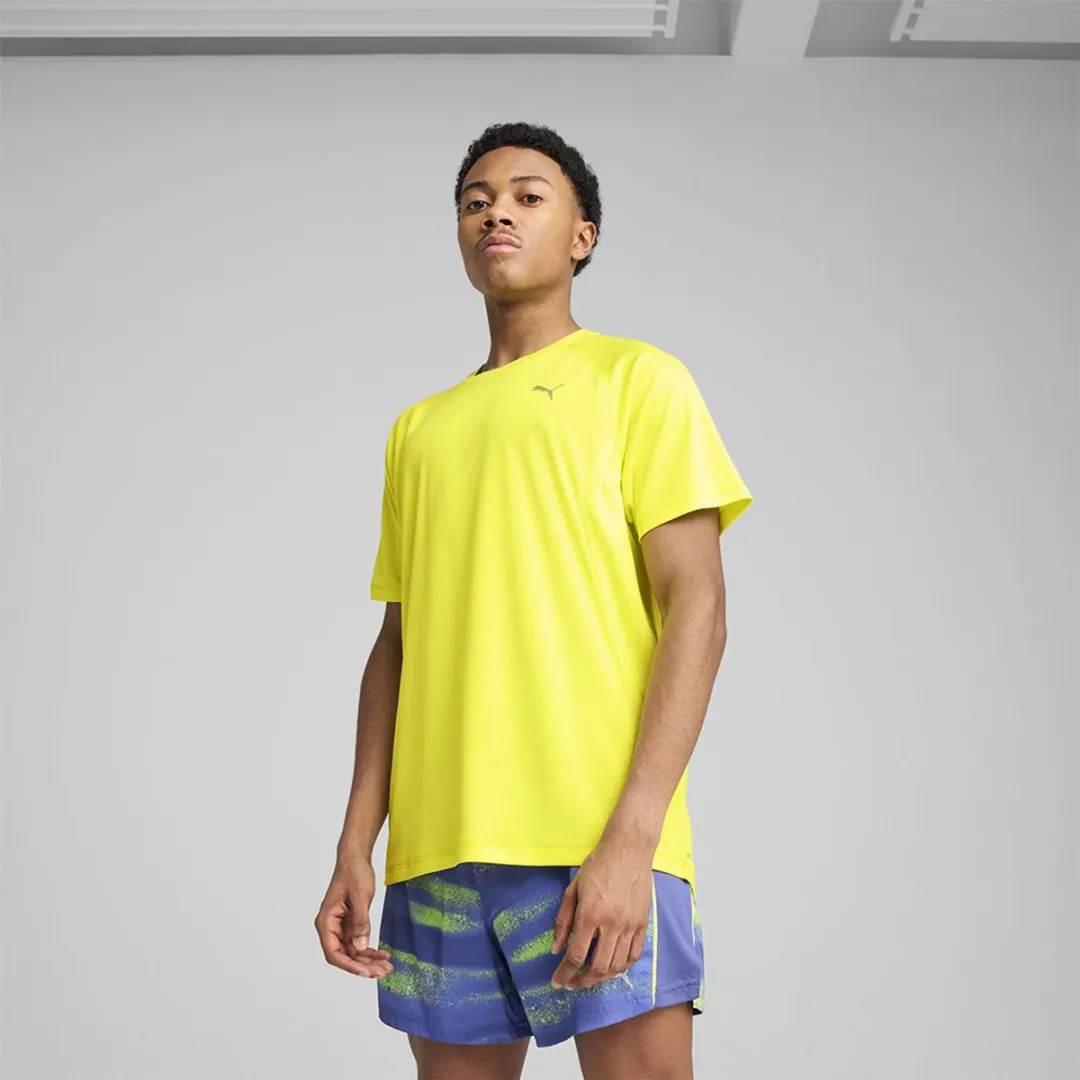 PUMA Velocity T-shirt - Geel XS