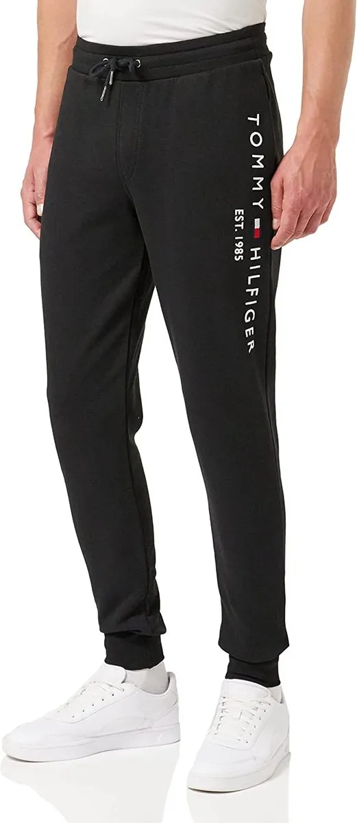 Tommy Hilfiger Basic Joggingbroek S - Zwart/Wit
