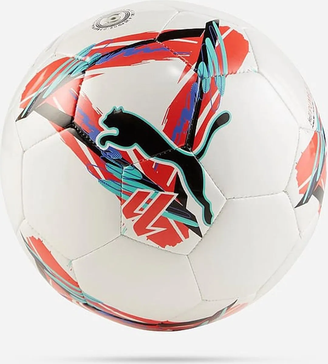 PUMA Orbita LaLiga 1 MS Mini Voetbal - White/Multicolor