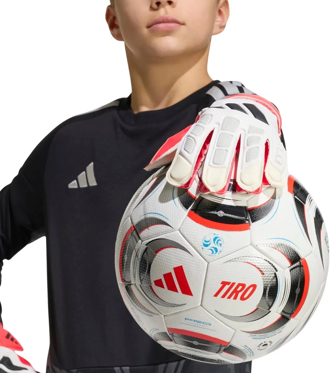 Adidas Predator Training Junior Keepershandschoenen 3.5 - Rood/Wit