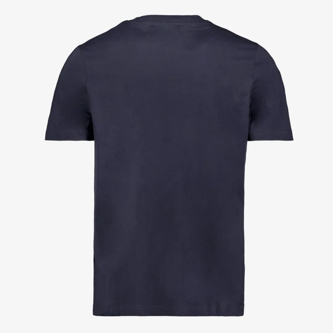 PUMA ESS Tape Heren Sport T-shirt - L - Blauw