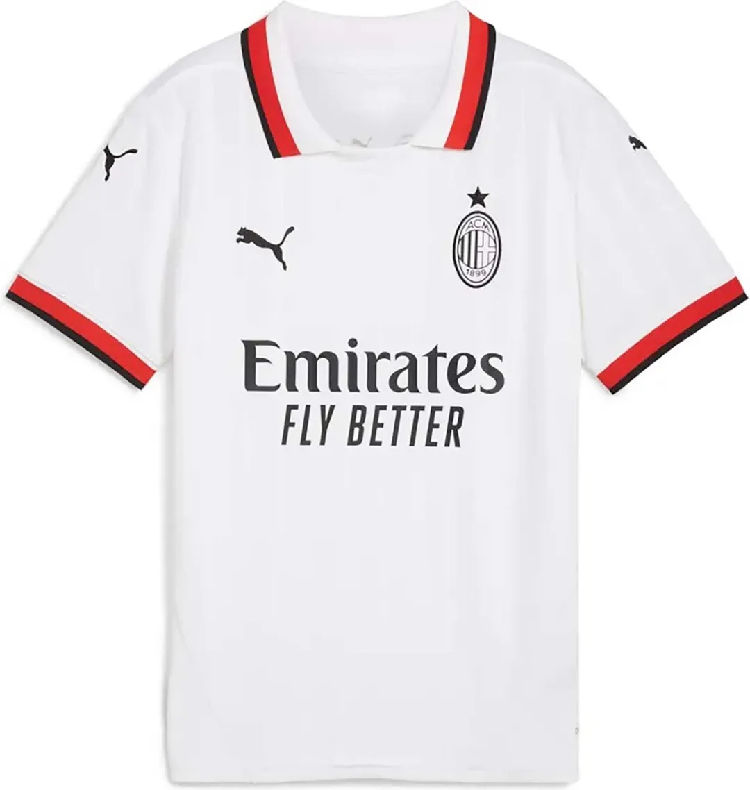 PUMA ACM Away Jersey Replica Jr T-Shirt - 152 - Wit