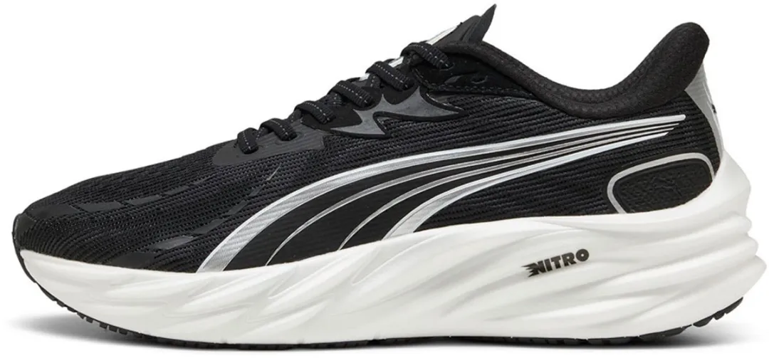 PUMA Velocity Nitro 4 Hardloopschoenen - 44 - Zwart