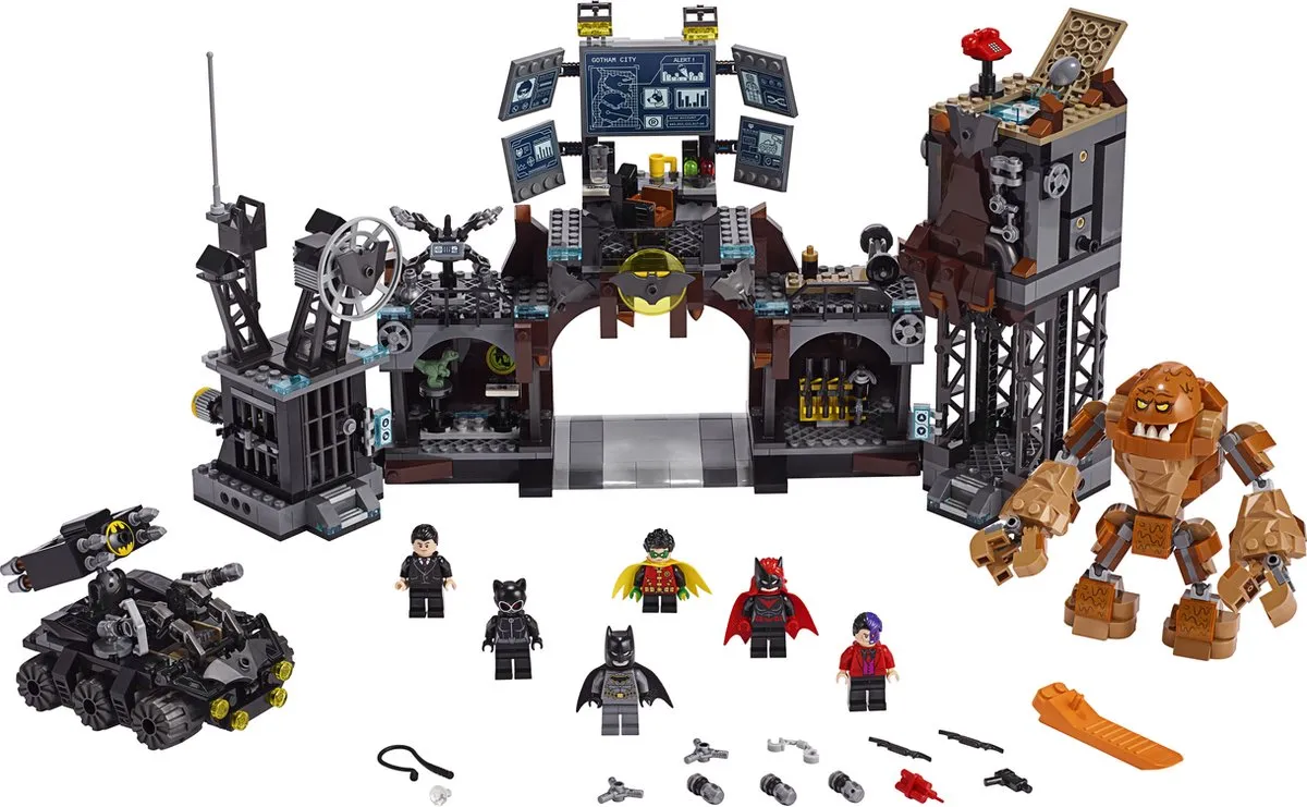 LEGO Batman Batcave Clayface 76122 - 1038 Stukken - 6 Minifiguren - Multikleur