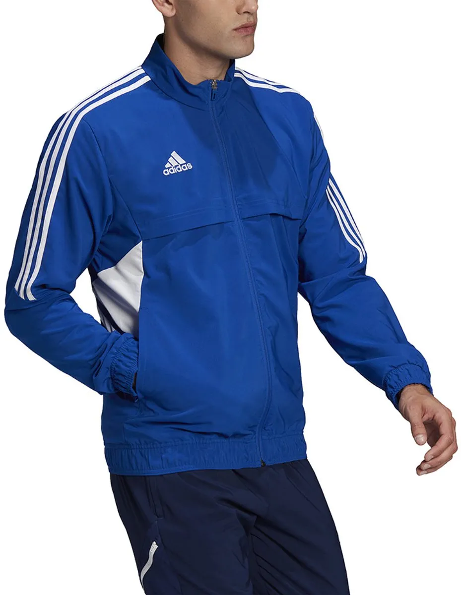 adidas Condivo 22 Presentatiejack Heren - Blauw S