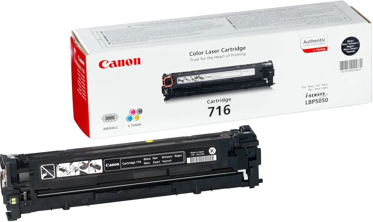 Canon 716M Toner - 2300 Pagina's - 50047256