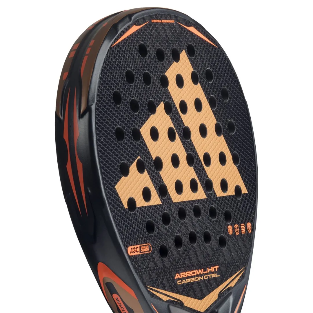 Adidas Arrow Hit Carbon Ctrl 2026 Padelracket - L2 - Antraciet