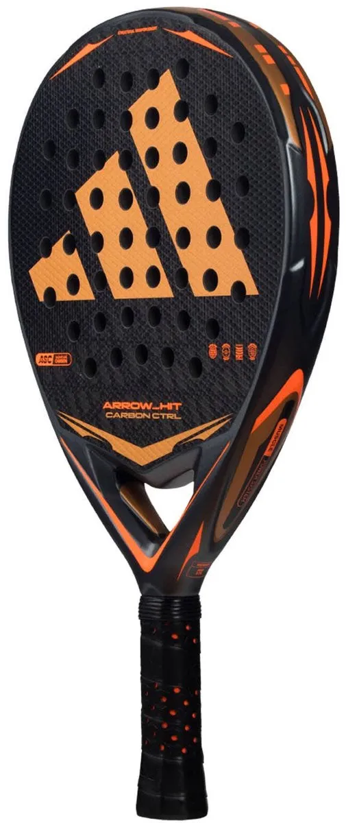 Adidas Arrow Hit Carbon Ctrl 2026 Padelracket - L2 - Antraciet - afbeelding 6 van 6