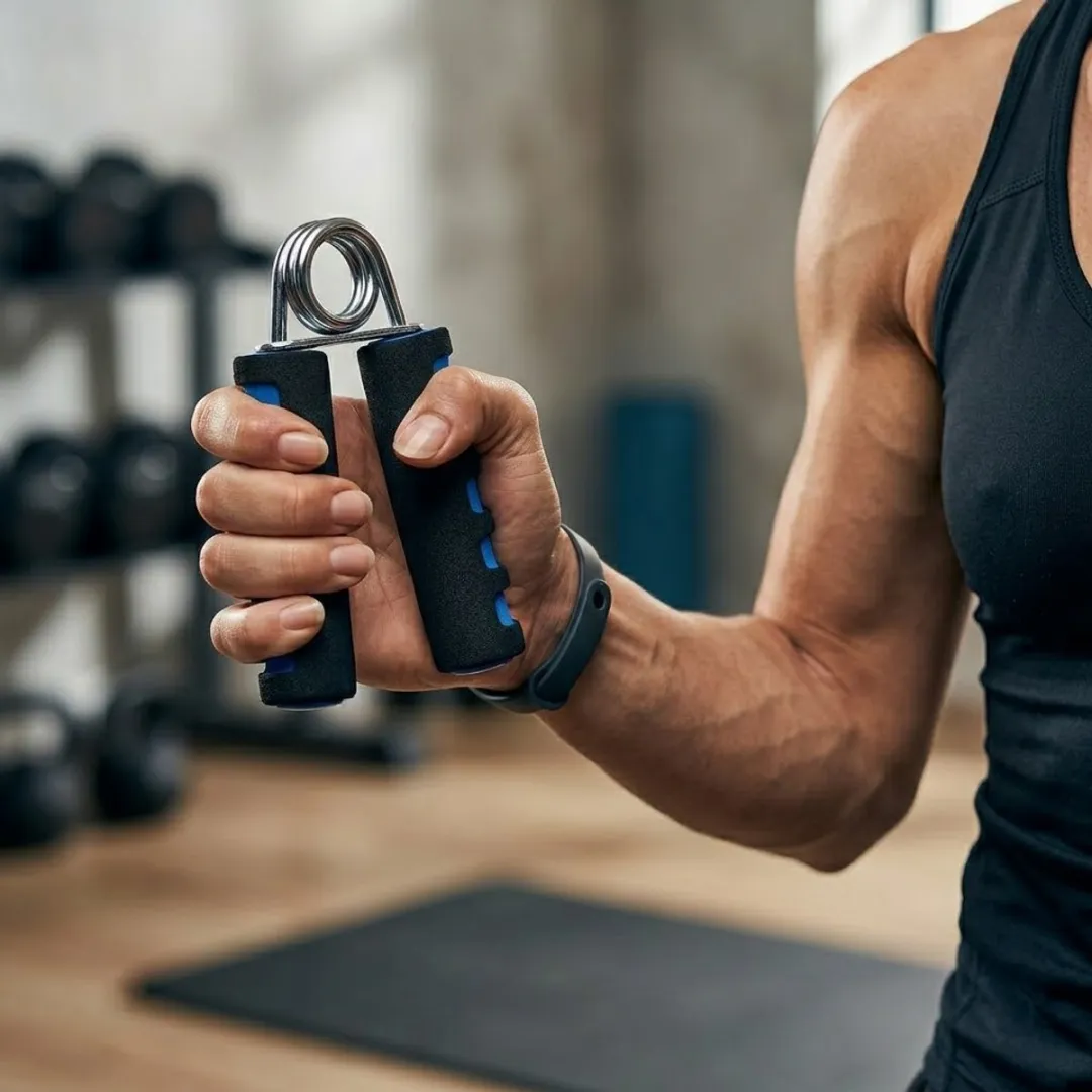 NUVEX Handtrainer Blauw - Krachtversterker met metalen veer