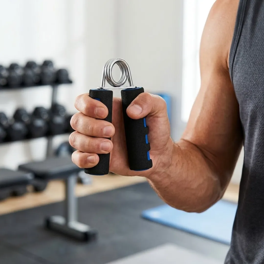 NUVEX Handtrainer Blauw - Krachtversterker met metalen veer