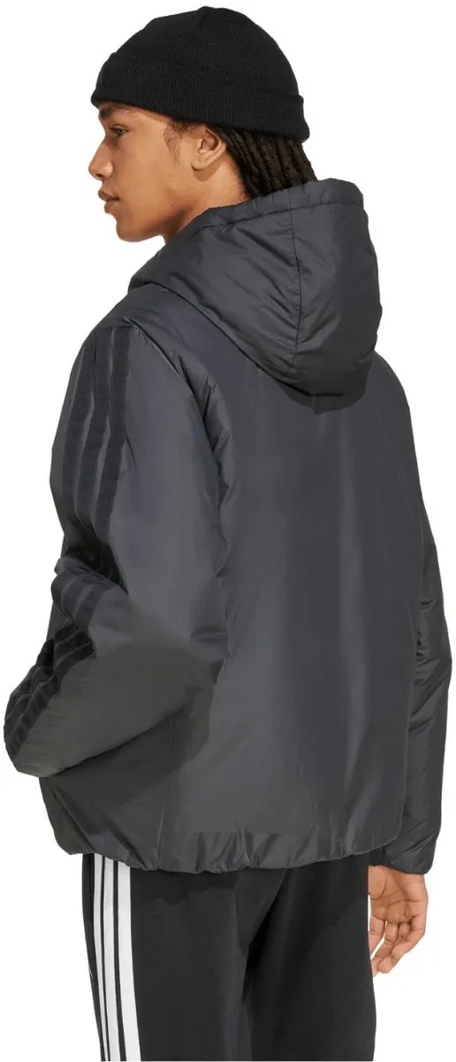 adidas Essentials Climawarm 3 Stripes Heren Jas - Zwart - Maat S