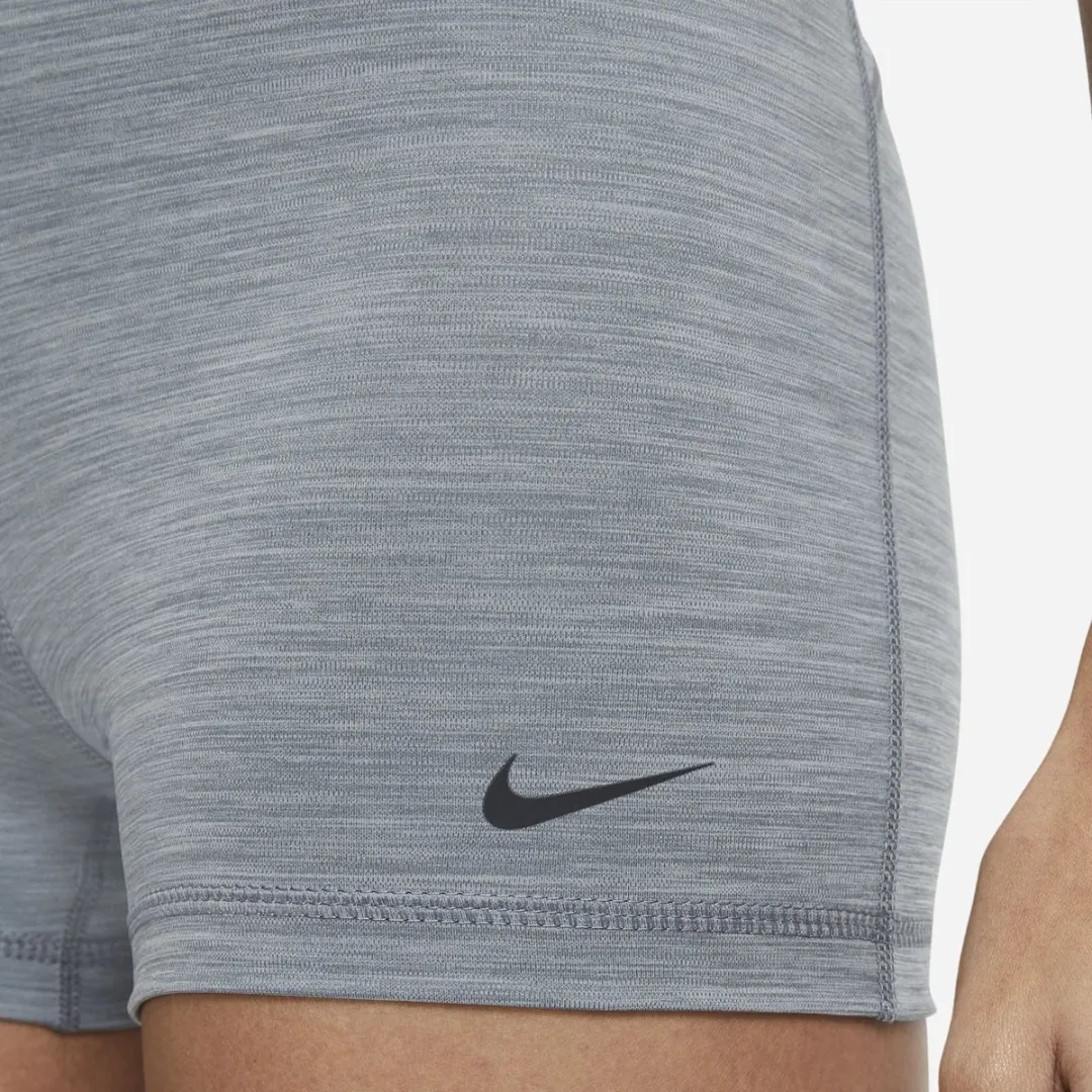 Nike Pro Short Sportbroek Vrouwen XL - Grijs/Zwart/Wit