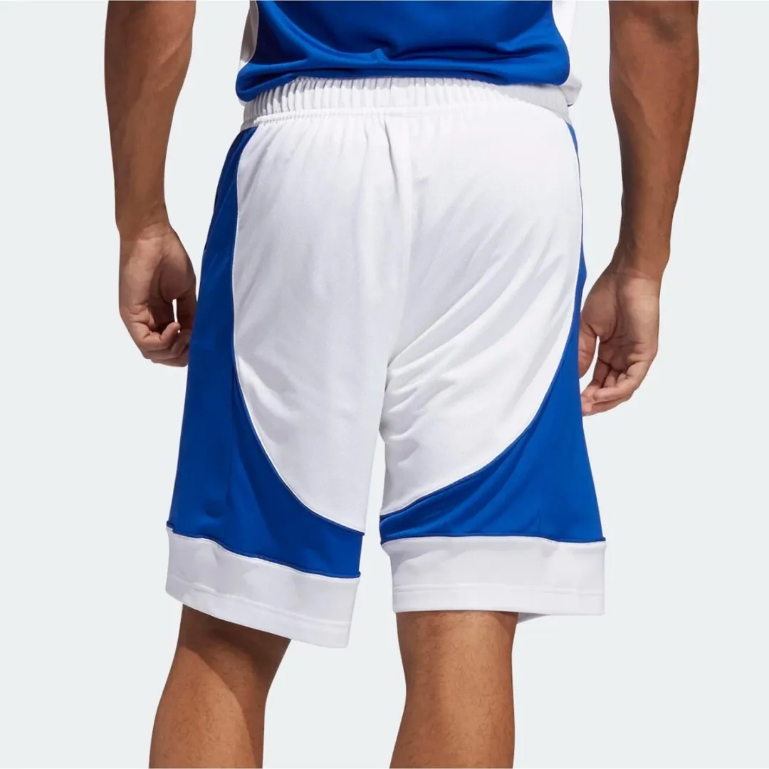 Adidas N3XT L3V3L Prime Game Basketbalshort L - Wit/Rood