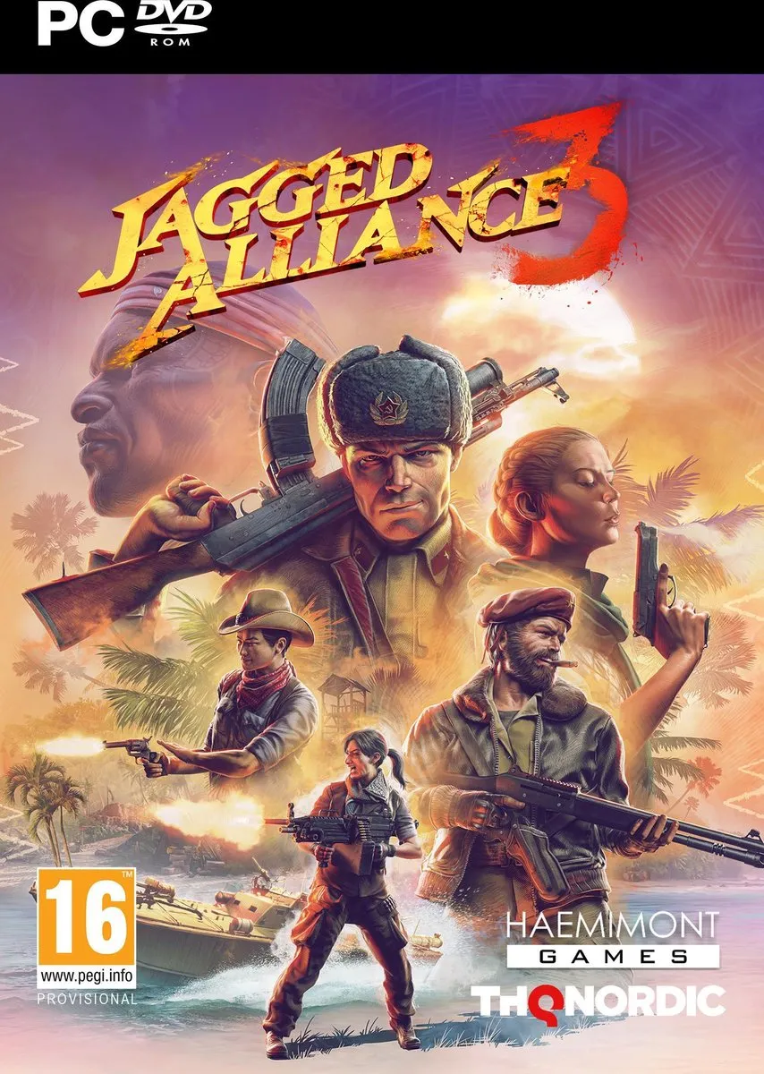 THQ Nordic Jagged Alliance 3 PC - Steam Code