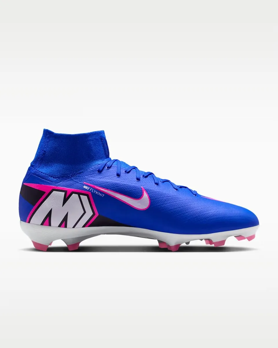 Nike Mercurial Superfly 10 Pro FG Heren Voetbalschoenen - Blauw - Maat 45