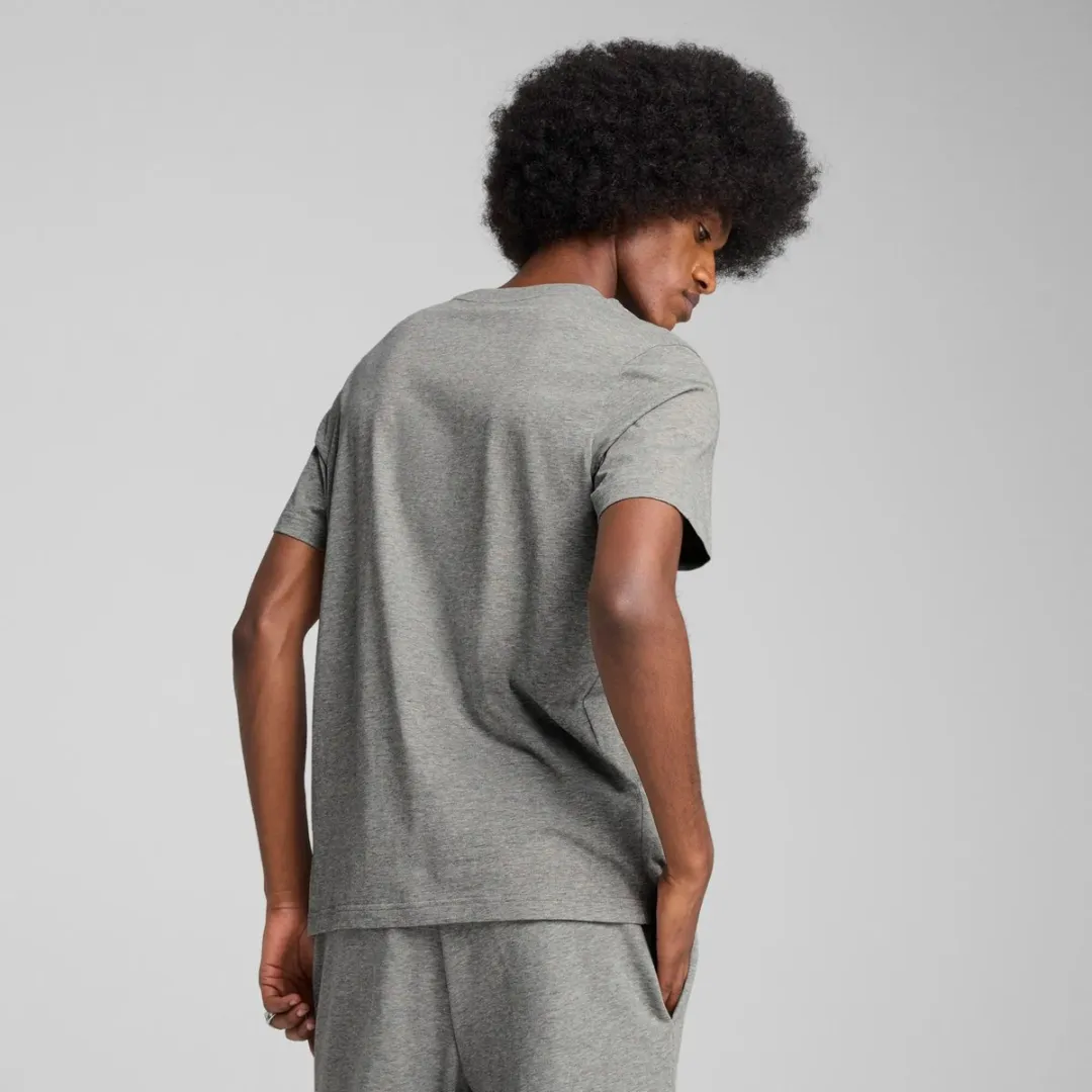 PUMA Essentials Small No.1 Logo Shirt Heren - M - Grijs/Zwart