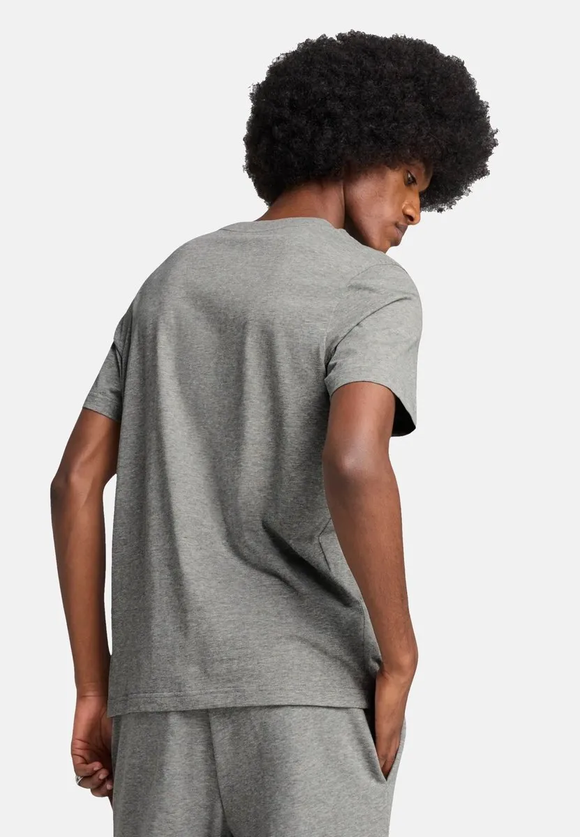 PUMA Essentials Small No.1 Logo Shirt Heren - M - Grijs/Zwart - afbeelding 6 van 6
