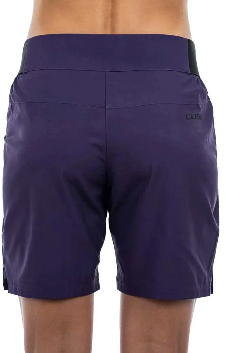 Cube ATX CMPT Baggy Korte Broek - Paars XS