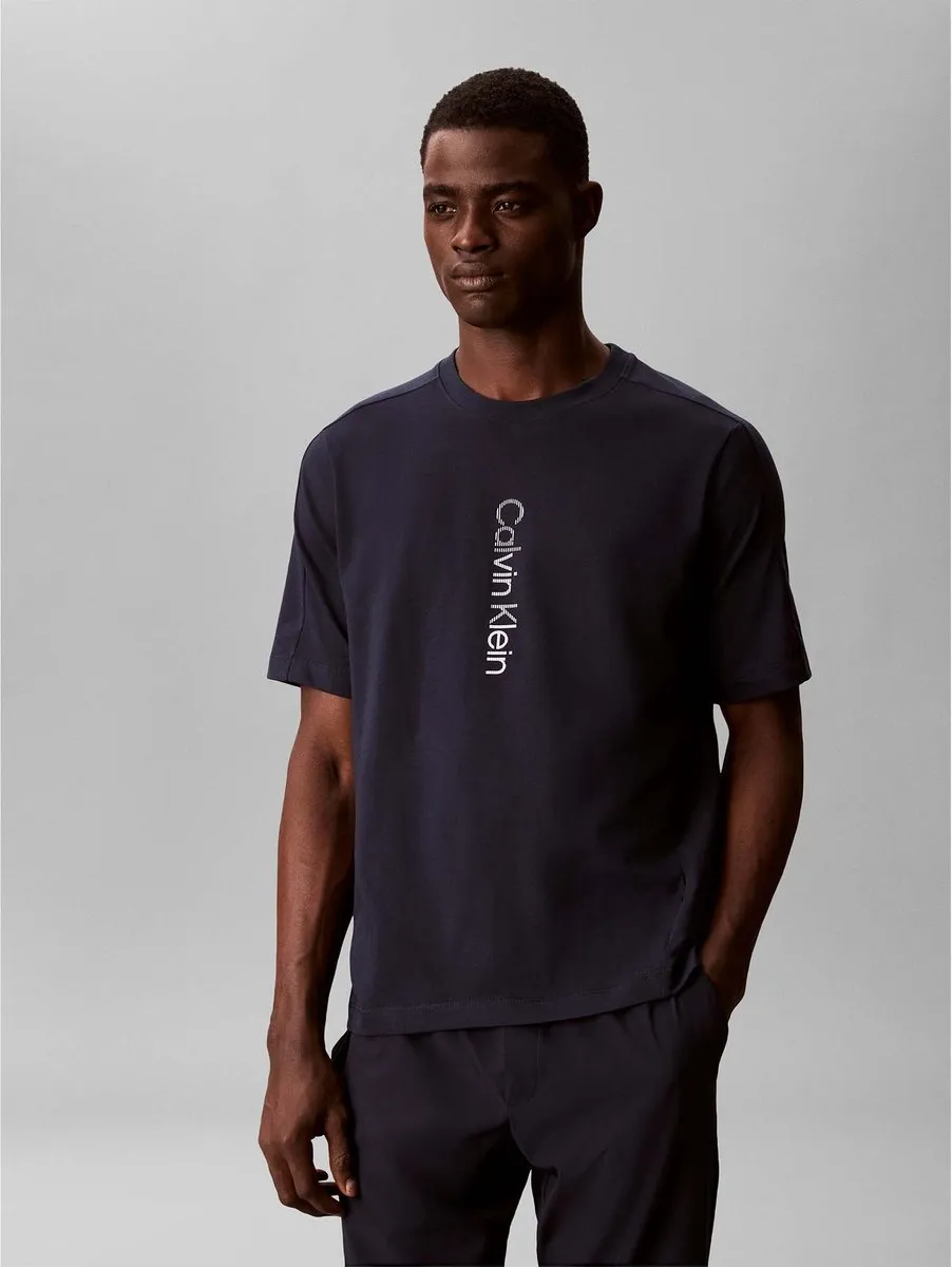 Calvin Klein Performance SS Graphic Tee lvgms6k101-0pp - XS - Blauw