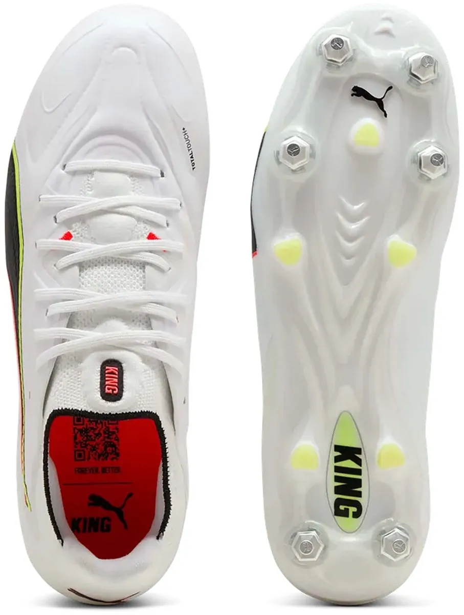 PUMA King 20 Ultimate Mxsg Voetbalschoenen 43 - Wit - SG