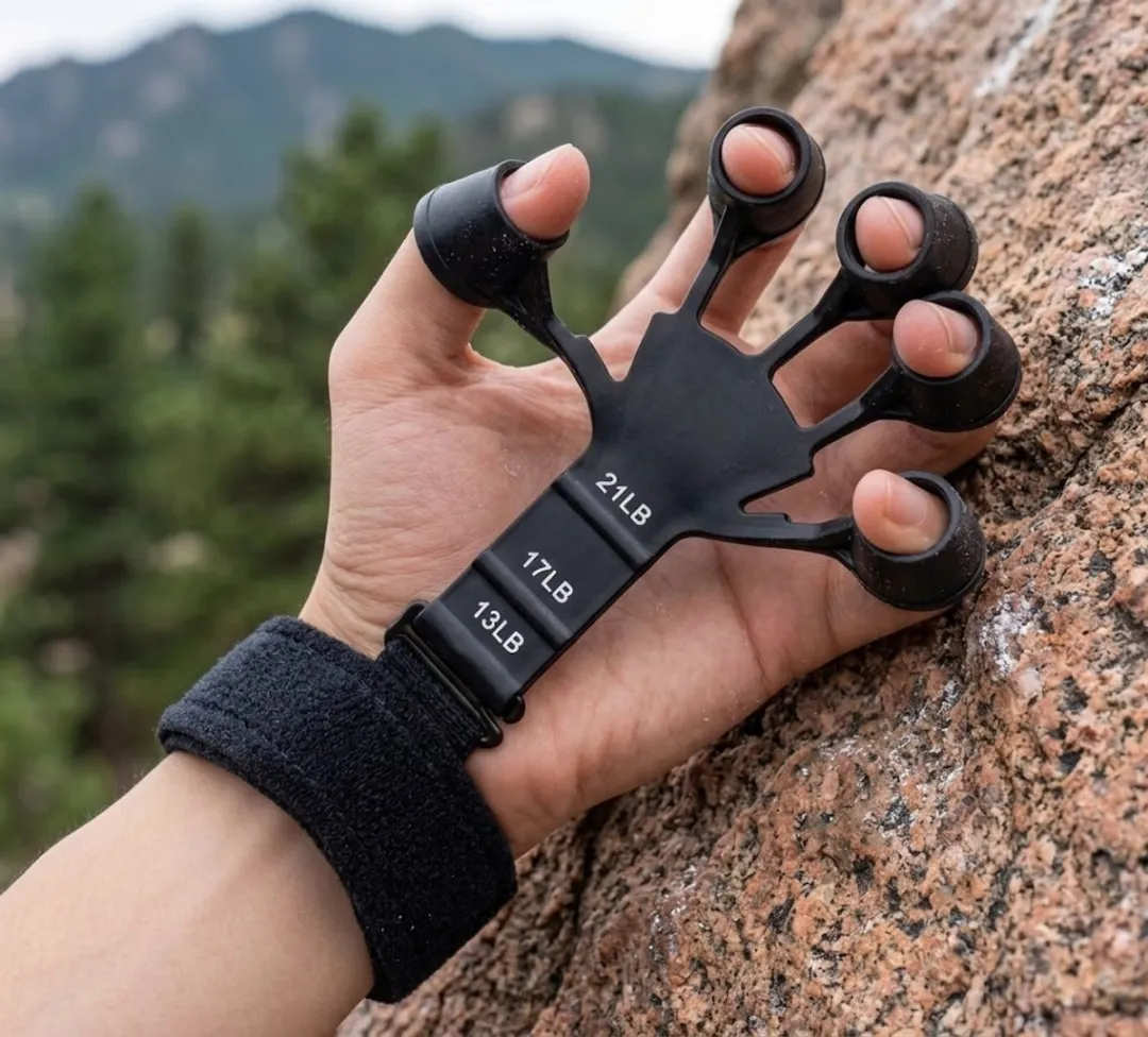 NUVEX Verstelbare Vingertrainer 13-21LB - Zwart