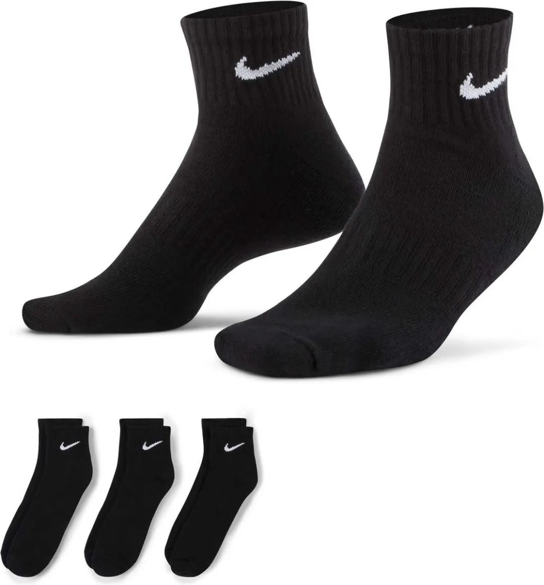 Nike Everyday Cushion Sokken SX7667-010 - 3 Stuks - Maat 42-46