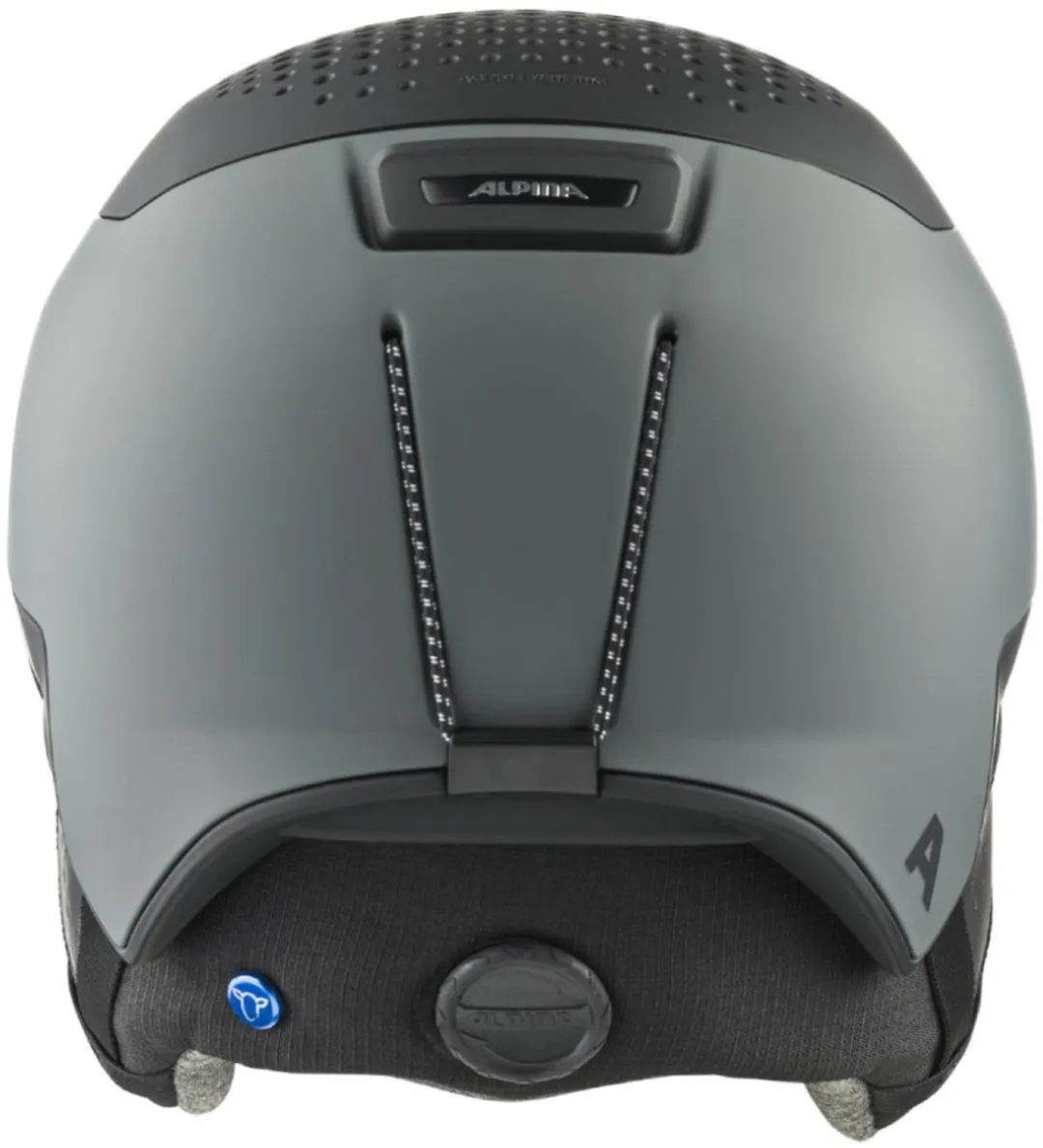 Alpina Gems Skihelm M - Grijs/Zwart