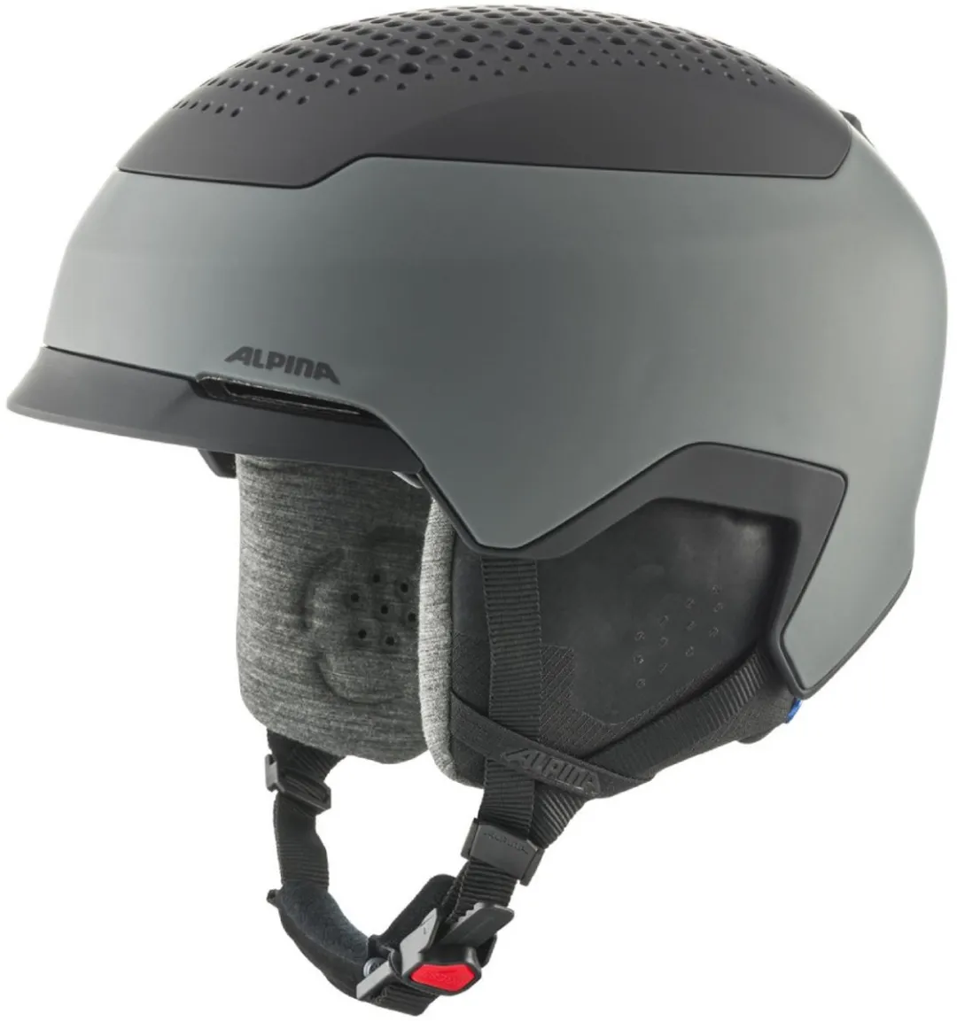 Alpina Gems Skihelm M - Grijs/Zwart