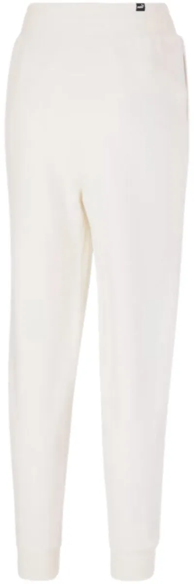 PUMA ESS+ Embroidery Joggingbroek Dames - Maat L - Crème