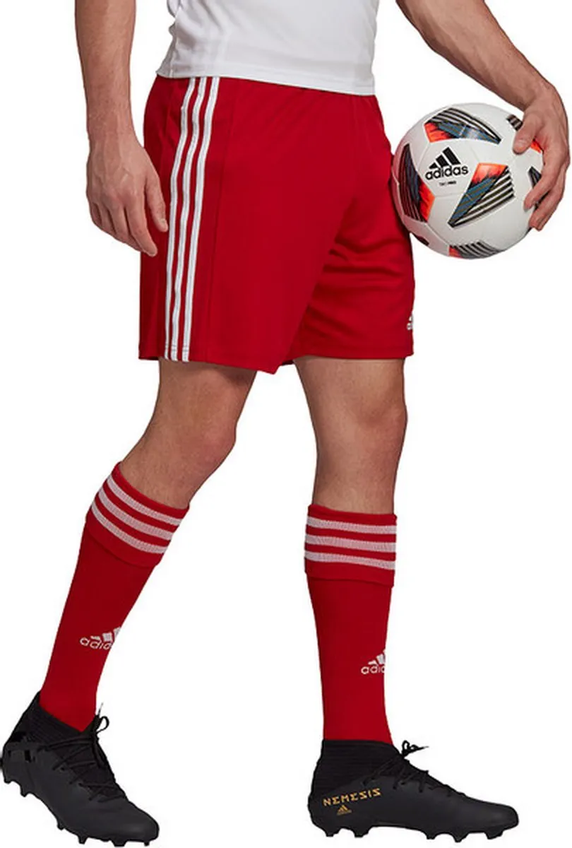 adidas Squadra 21 Short Heren - Rood/Wit XS