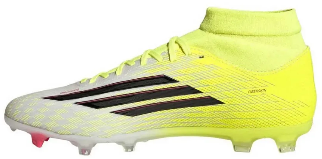 adidas F50 League Mid Voetbalschoenen JP8348 - Geel - 45 1/3
