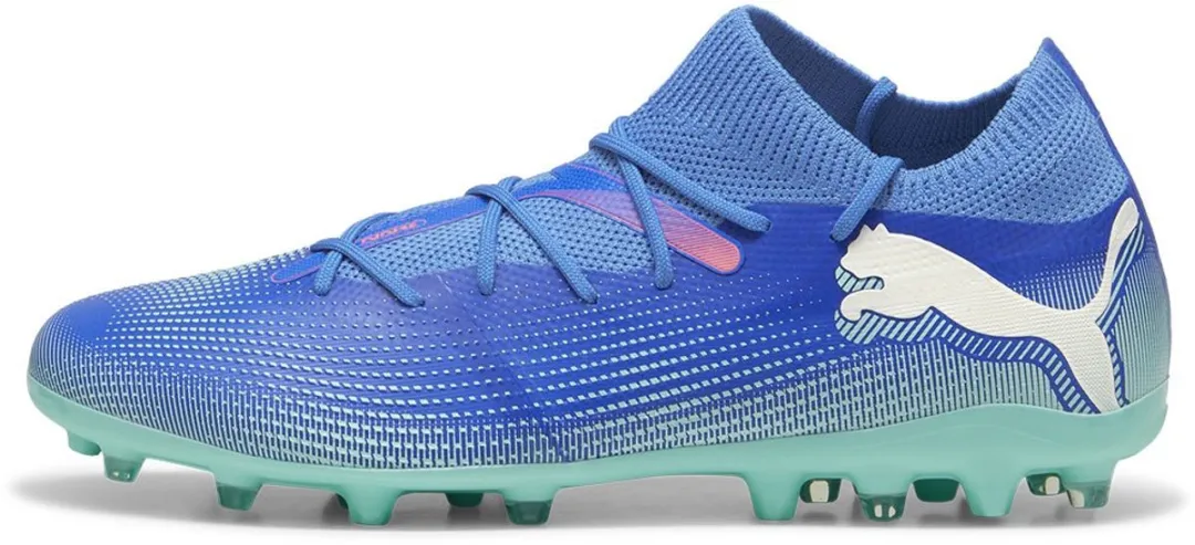 PUMA Future 7 Match Mg Voetbalschoenen 44.5 - Blauw