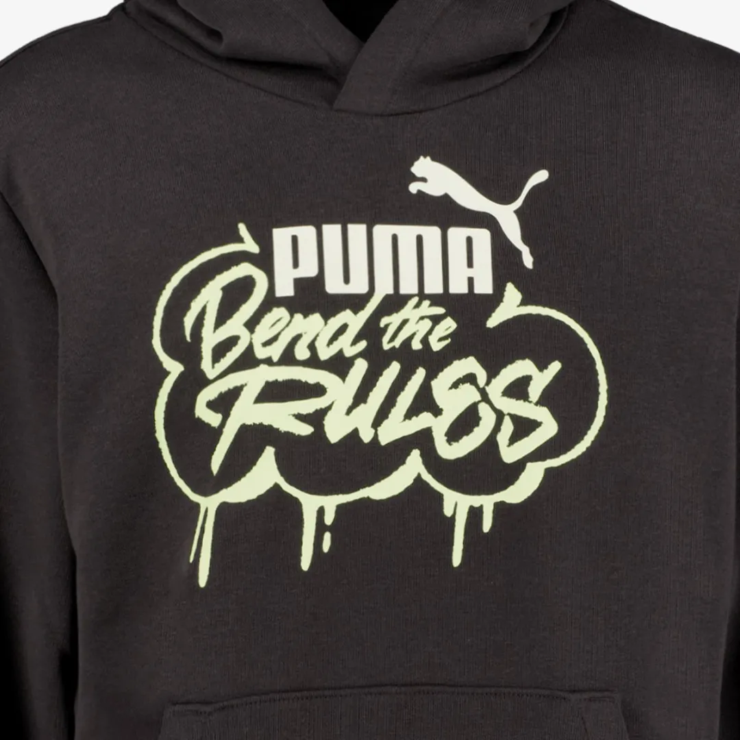 PUMA ESS No. 1 Logo Hoodie - Jongens 176 - PUMA Black