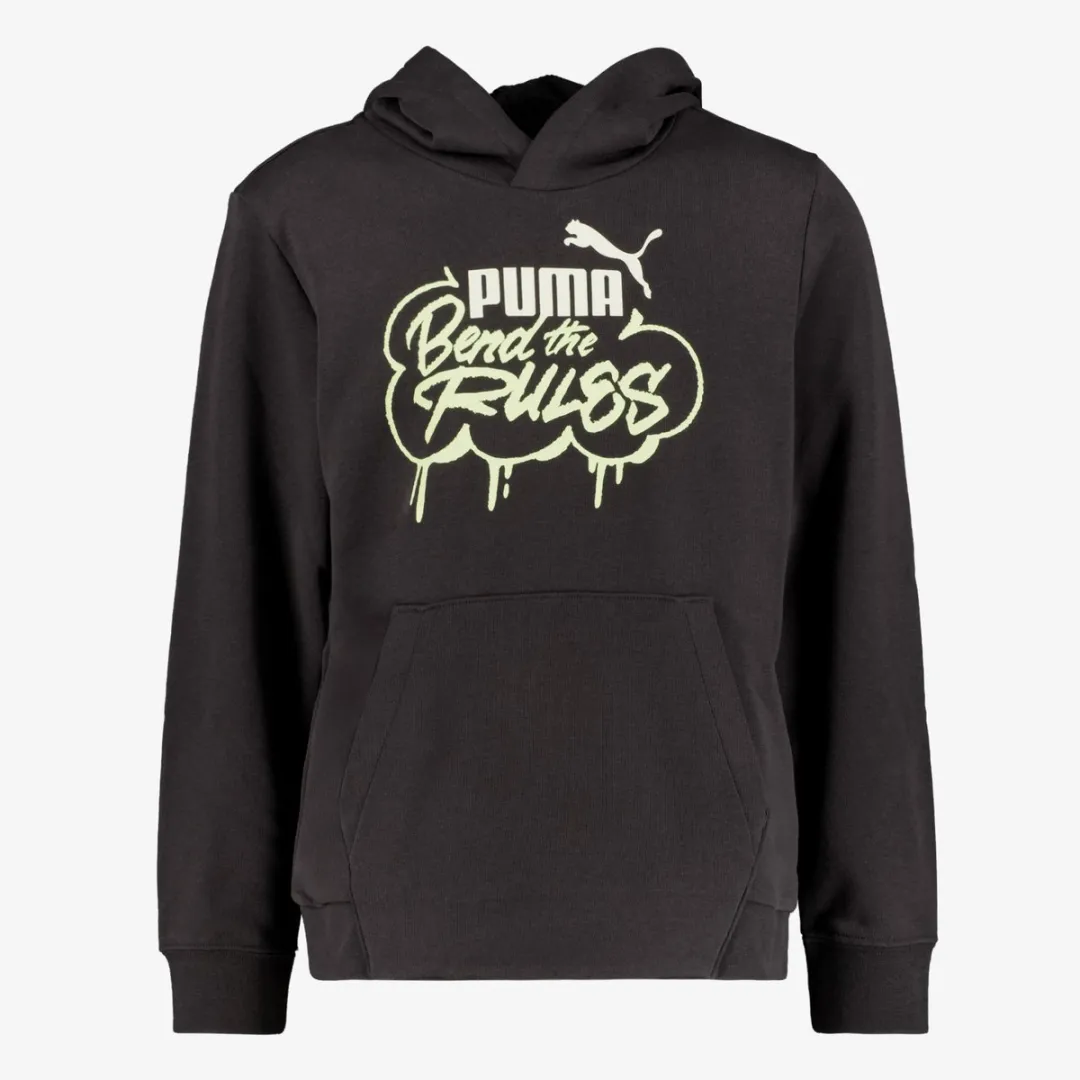 PUMA ESS No. 1 Logo Hoodie - Jongens 176 - PUMA Black