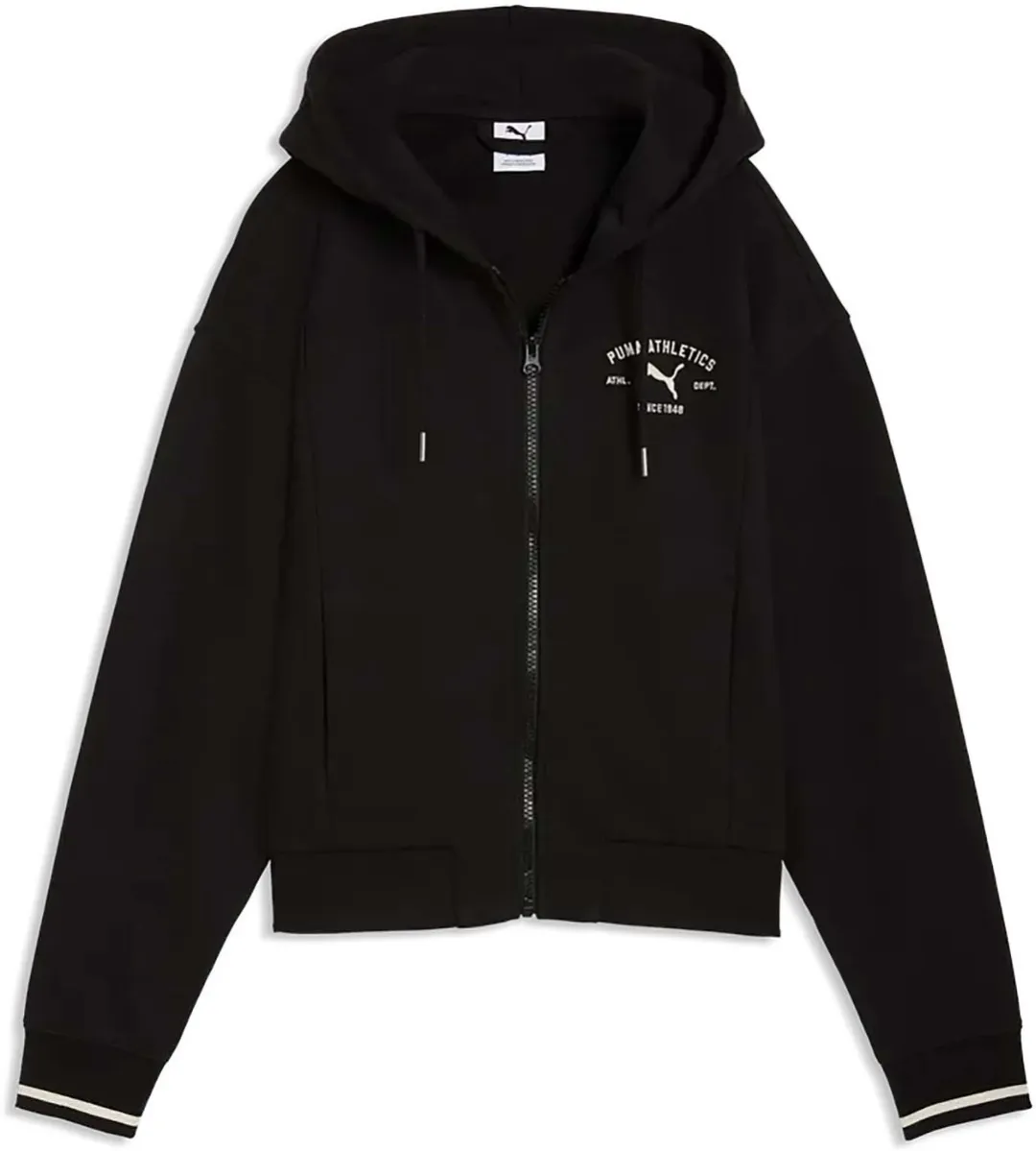 PUMA Class Comfort Full-Zip Hoodie - Vrouwen - Zwart S - afbeelding 4 van 6