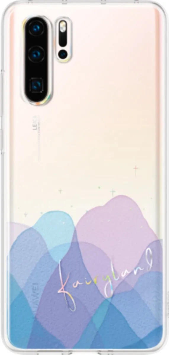 Huawei P30 Pro Clear Case - Iridescent Fairyland