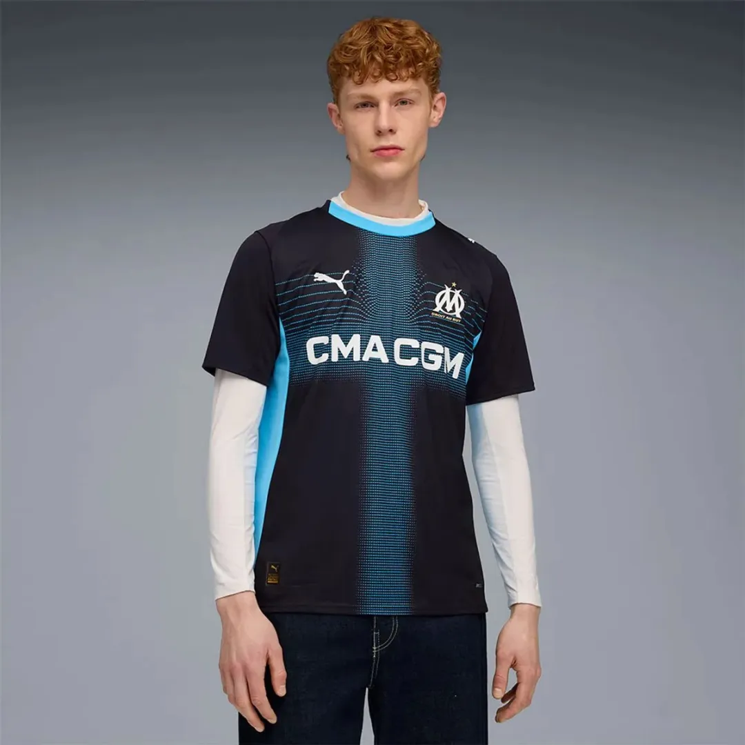 PUMA Olympique Marseille 25/26 Replica T-shirt - Blauw XL