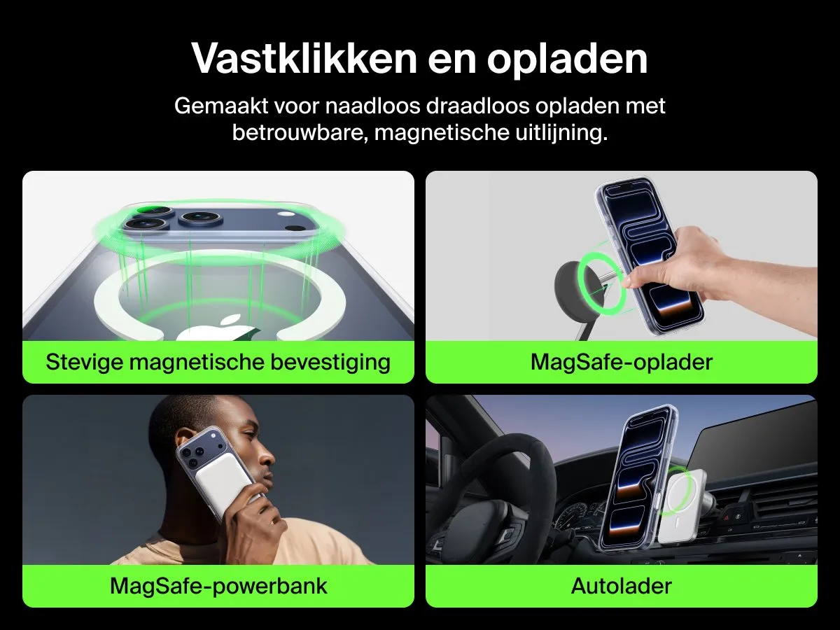 Belkin SheerForce Clear MSA032HQCL Hoesje - iPhone 17 Pro Max - Transparant