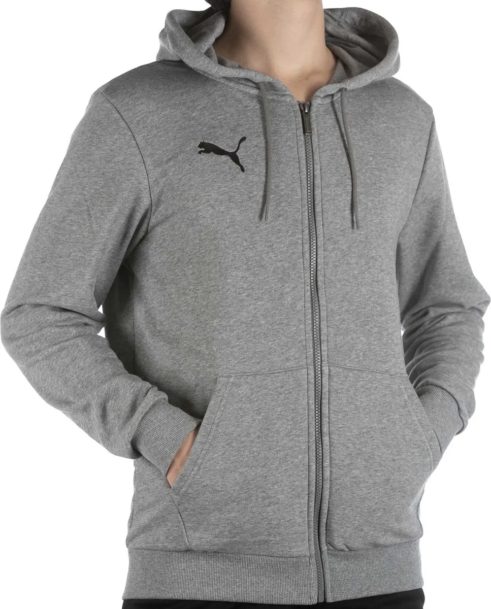 PUMA Teamgoal 23 Casuals Hooded Jacket - Grijs