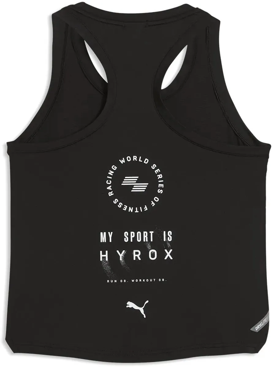 PUMA HYROX Dry Elite Tanktop - XS - Zwart