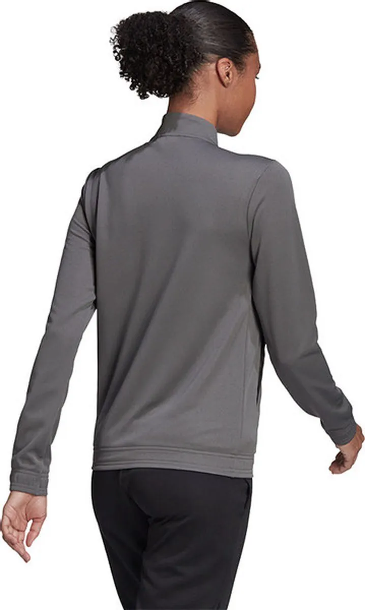 Adidas Entrada 22 TK Jacket Dames - Sportvest - Grijs - afbeelding 6 van 6