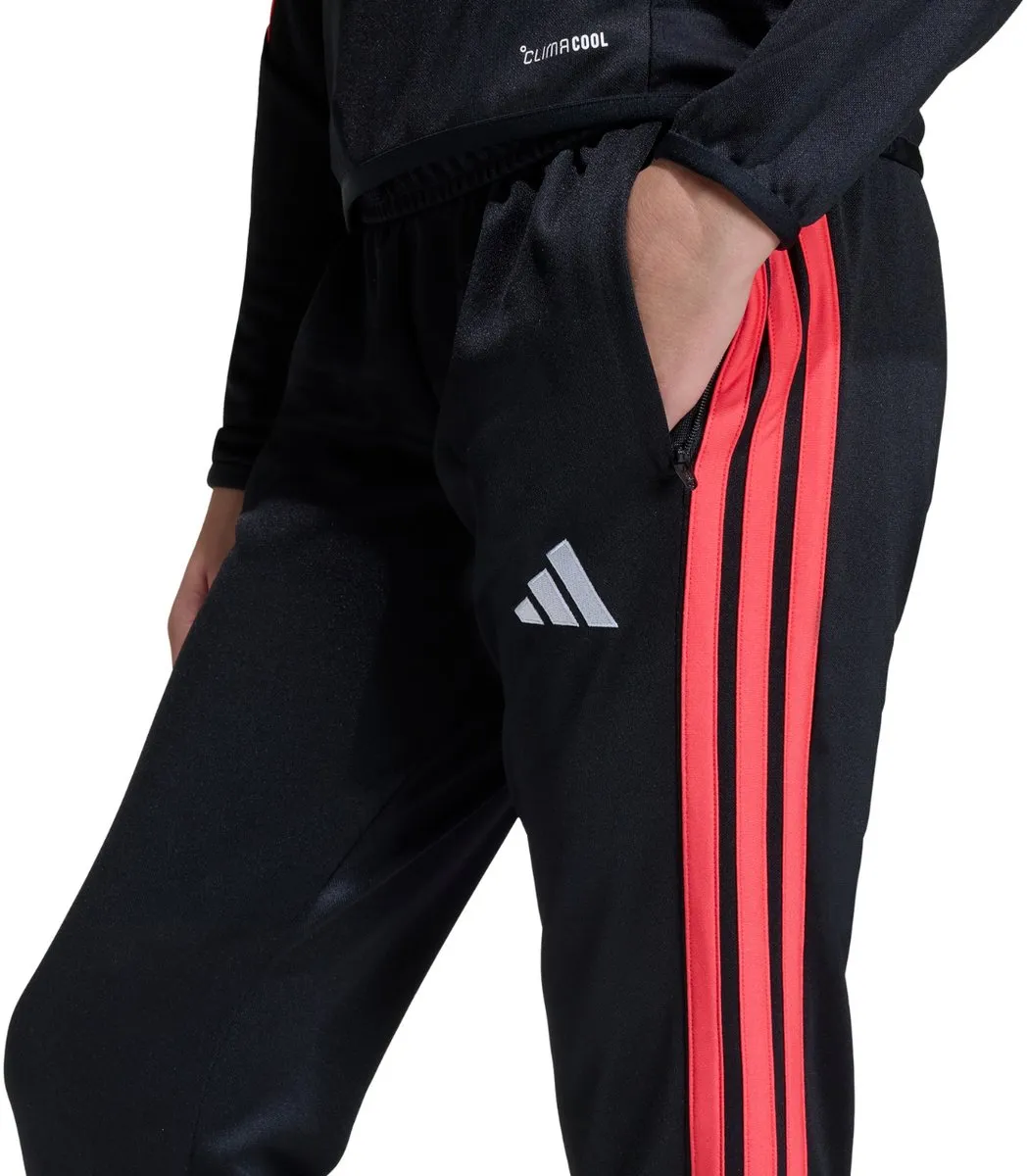 adidas Tiro 26 League Slim Kinderbroek 164cm - Zwart-Rood
