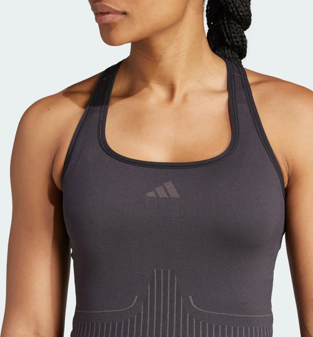 adidas Performance AEROKNIT Tanktop IB0693 - Zwart - XL