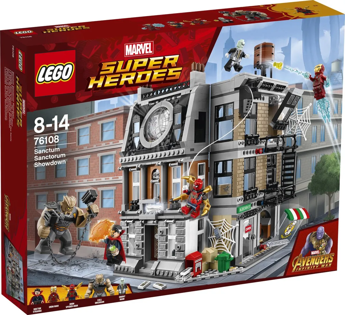 LEGO Marvel Avengers Sanctum Sanctorum 76108