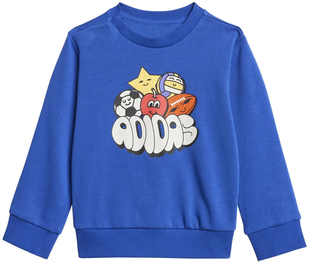 Adidas Sportswear Fun Trainingspak Kinderen 62 - Blauw