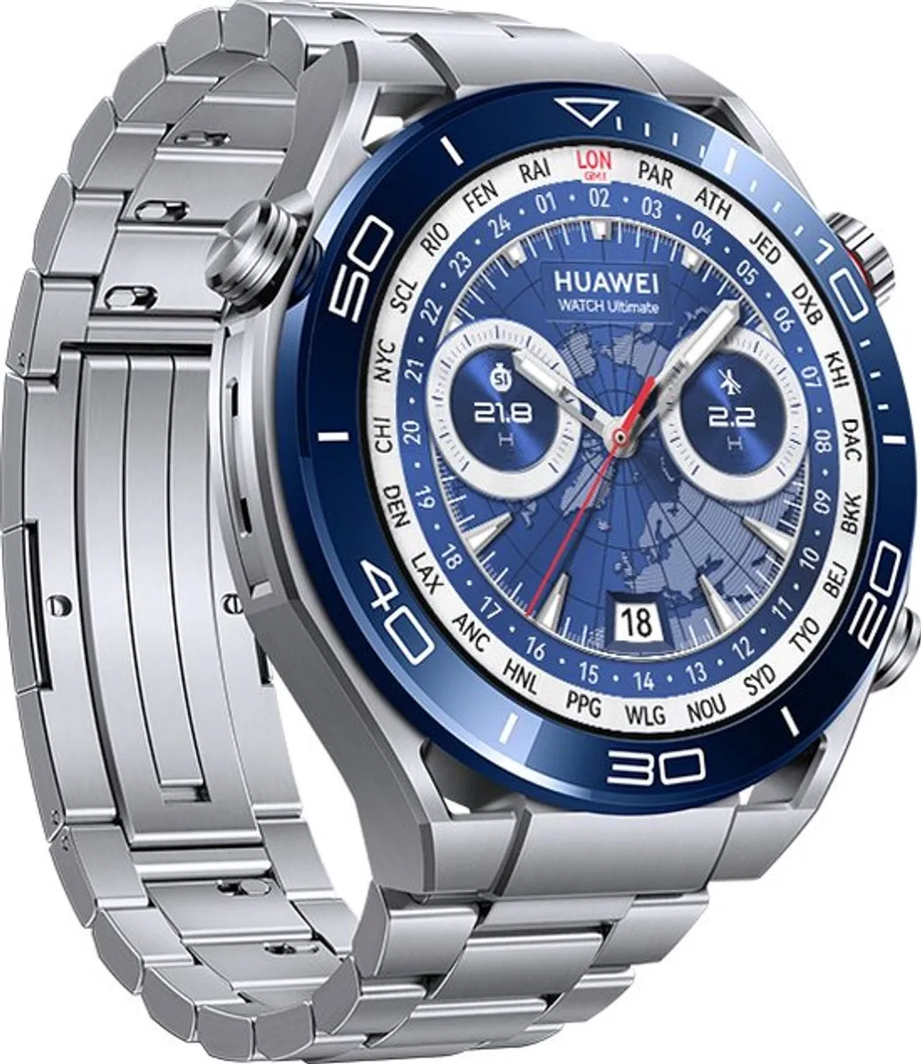 Huawei Watch Ultimate Voyage - 48mm - Blauw